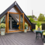 Beautiful Modern Tiny A-Frame Cabin Design Idea